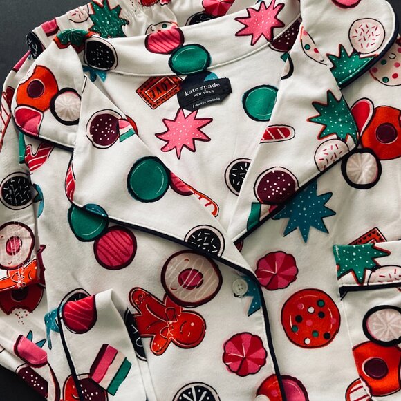KATE SPADE 2 Piece Pajama Set NWT Size S - Picture 6 of 8